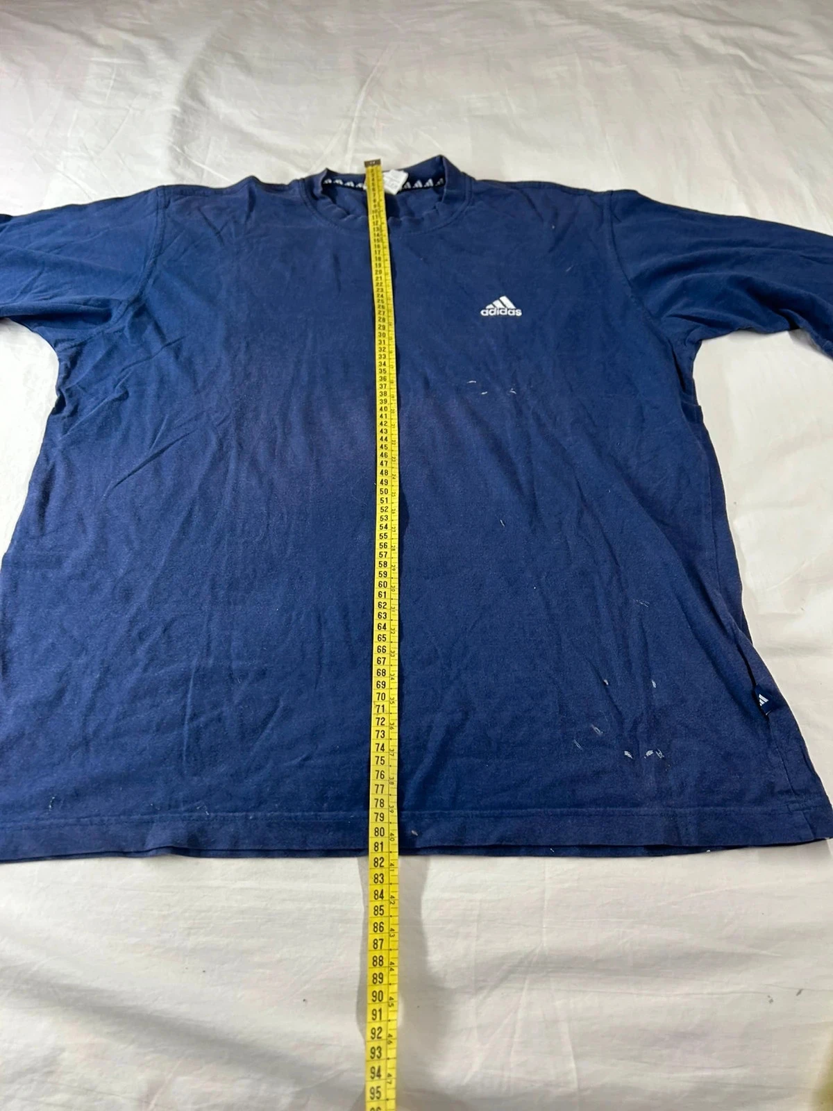 T-shirt uni adidas marineblauw – photo 11